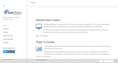 Desktop Screenshot of blueglobe.nl